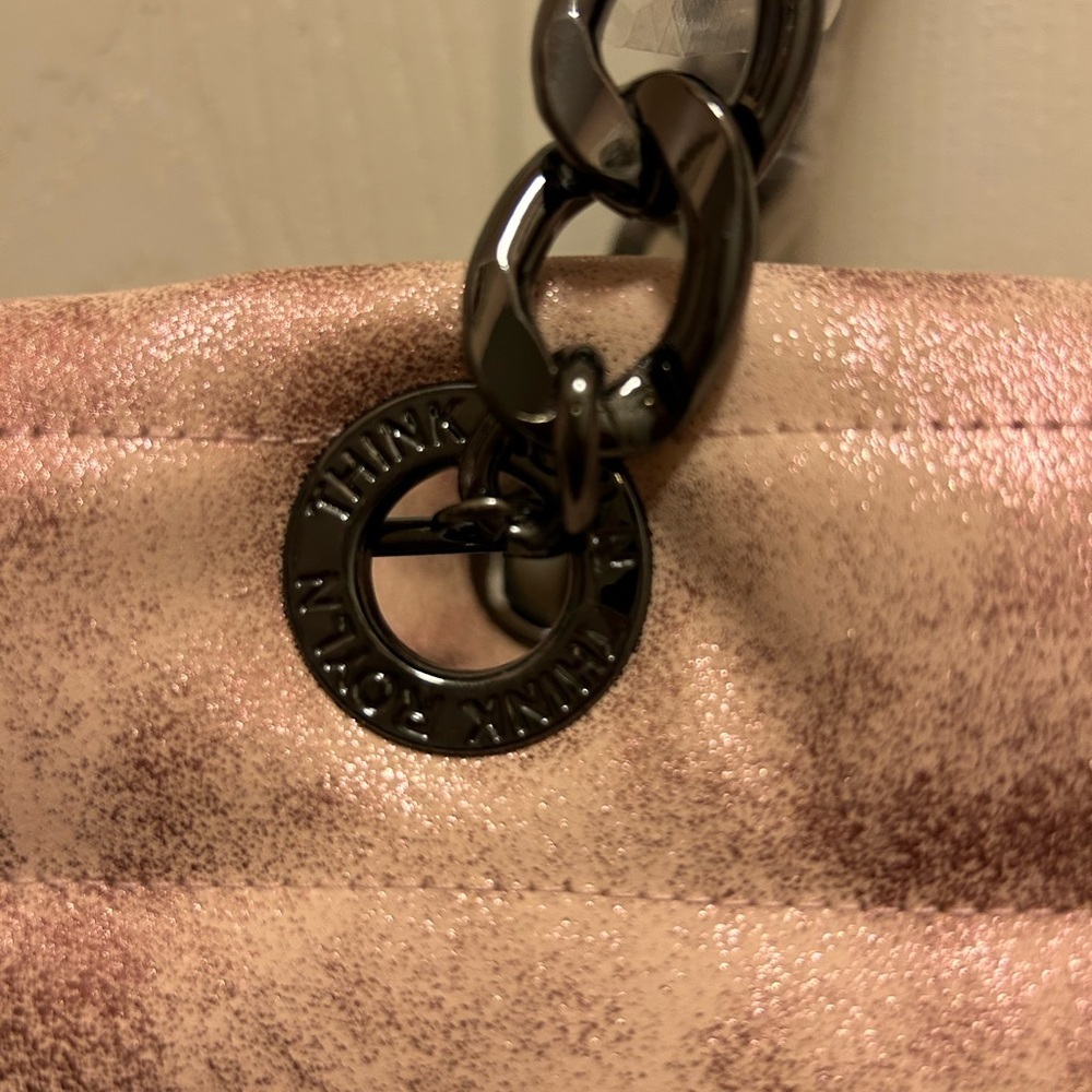 Think Royln NWT Pink w/ Rosegold Shoulder Bag - Picture 10 of 12